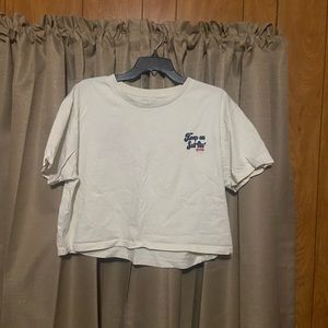 Rip curl cropped tee